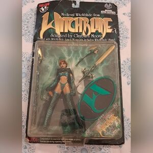 Witchblade Emerald Medieval Japanese Exclusive Action Figure 1998